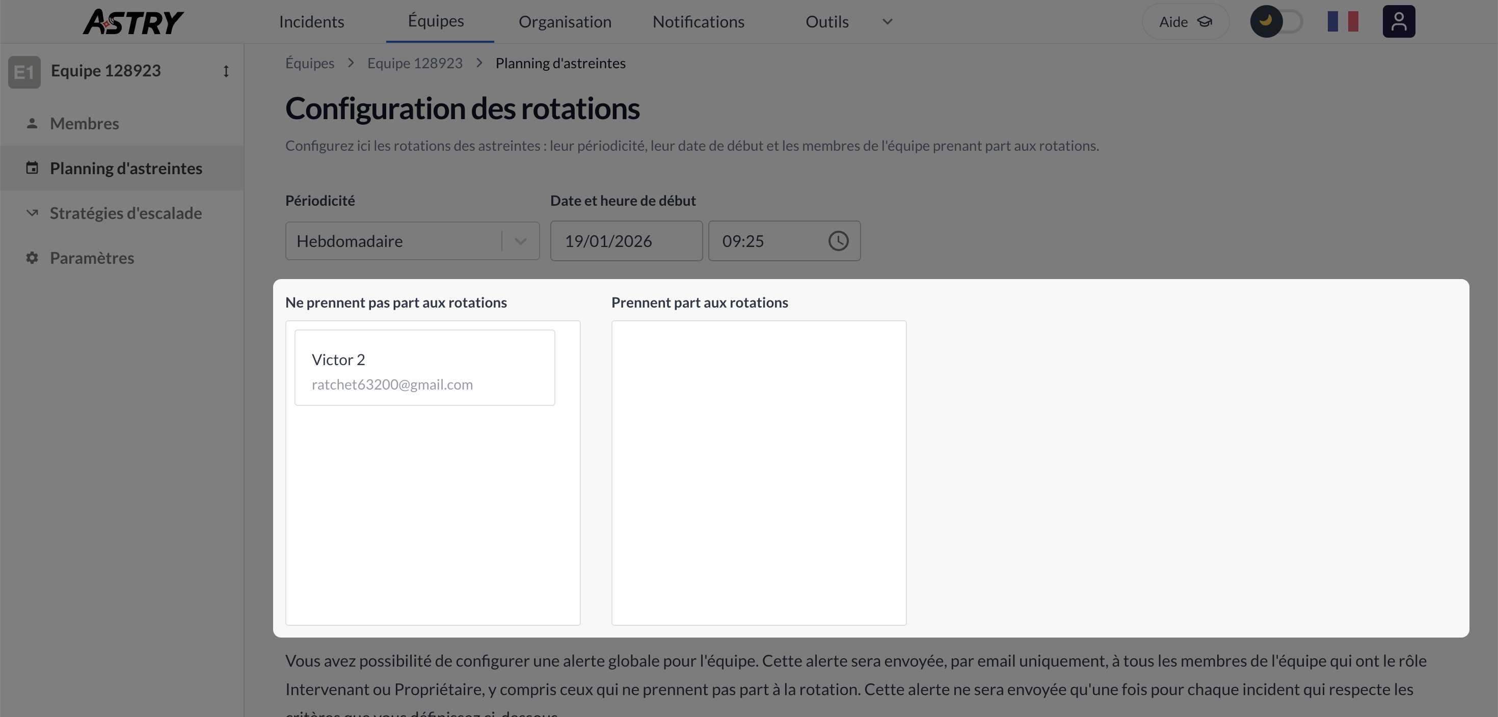 First steps étape 9